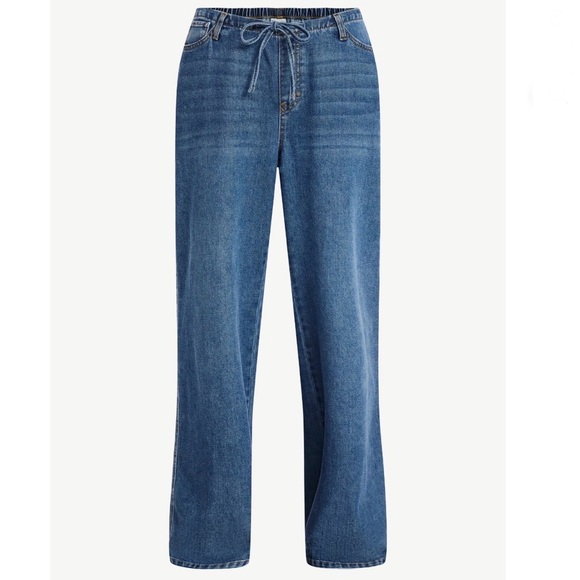 Women’s Mini Waistband Wide Leg Pants Size M - Picture 3 of 5